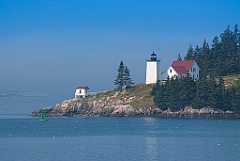 Early Morning Fog by Burnt Coat Harbor Light